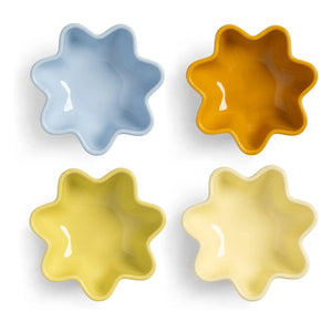 &Klevering - Sun Stone Ceramic Bowls - Set of 4