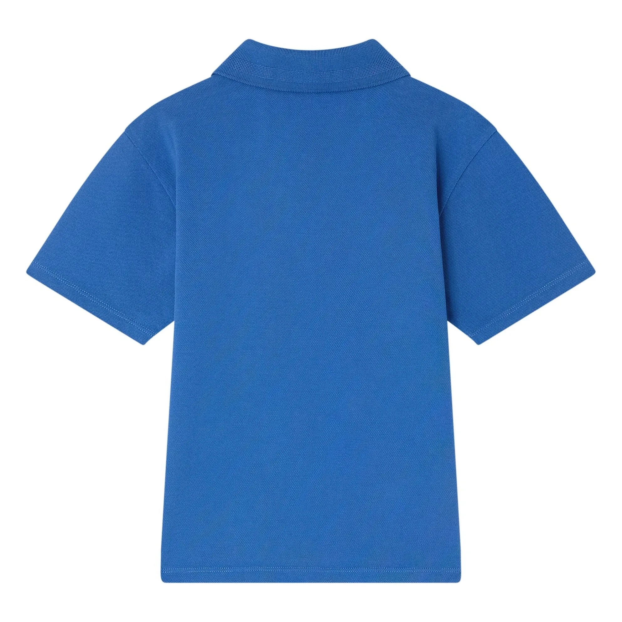 Bonpoint - Elion organic cotton polo shirt | Royal blue