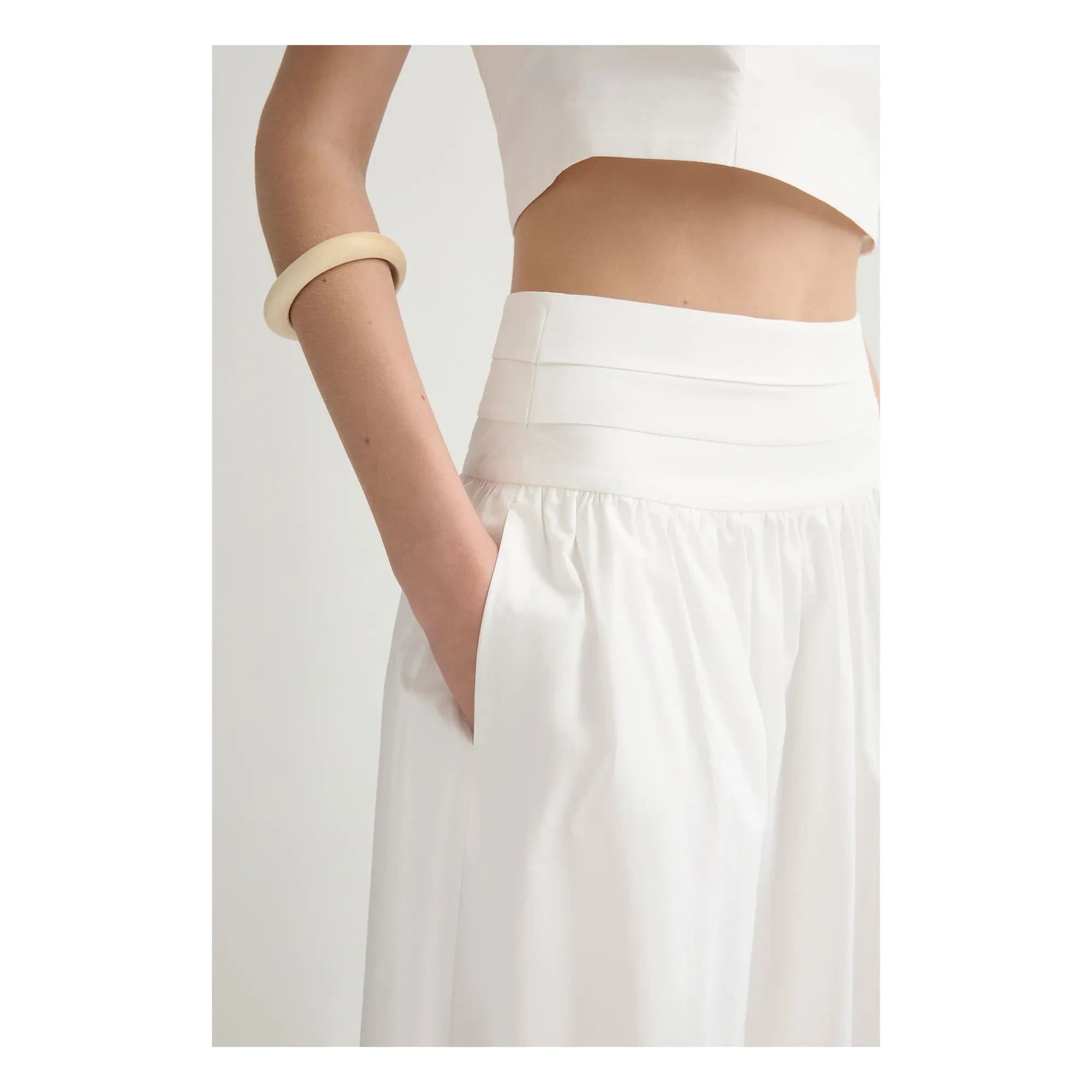 Posse - Rue Skirt | Cream
