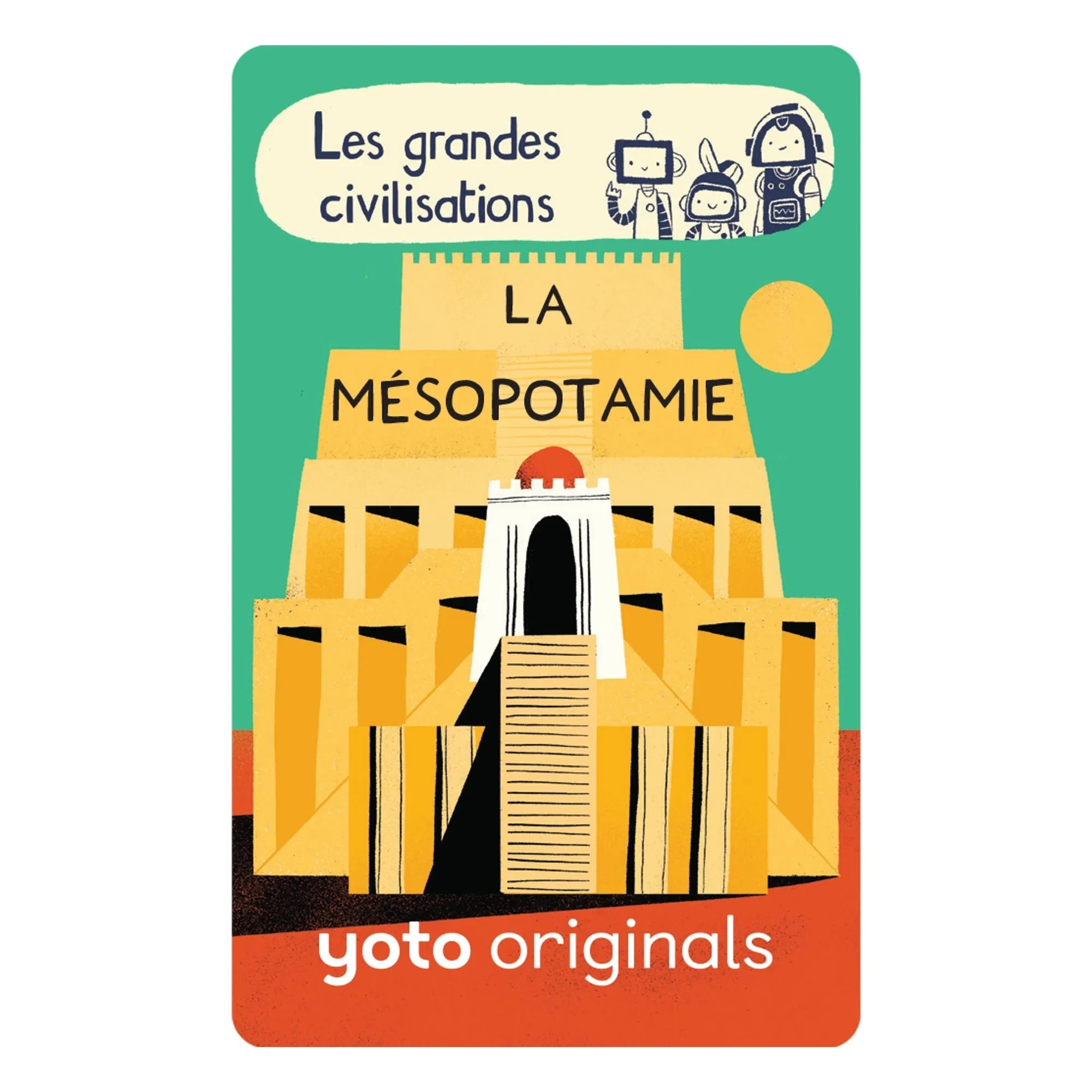 Yoto Player - Les BrainBots: Büyük medeniyetler kartları - 8’li paket