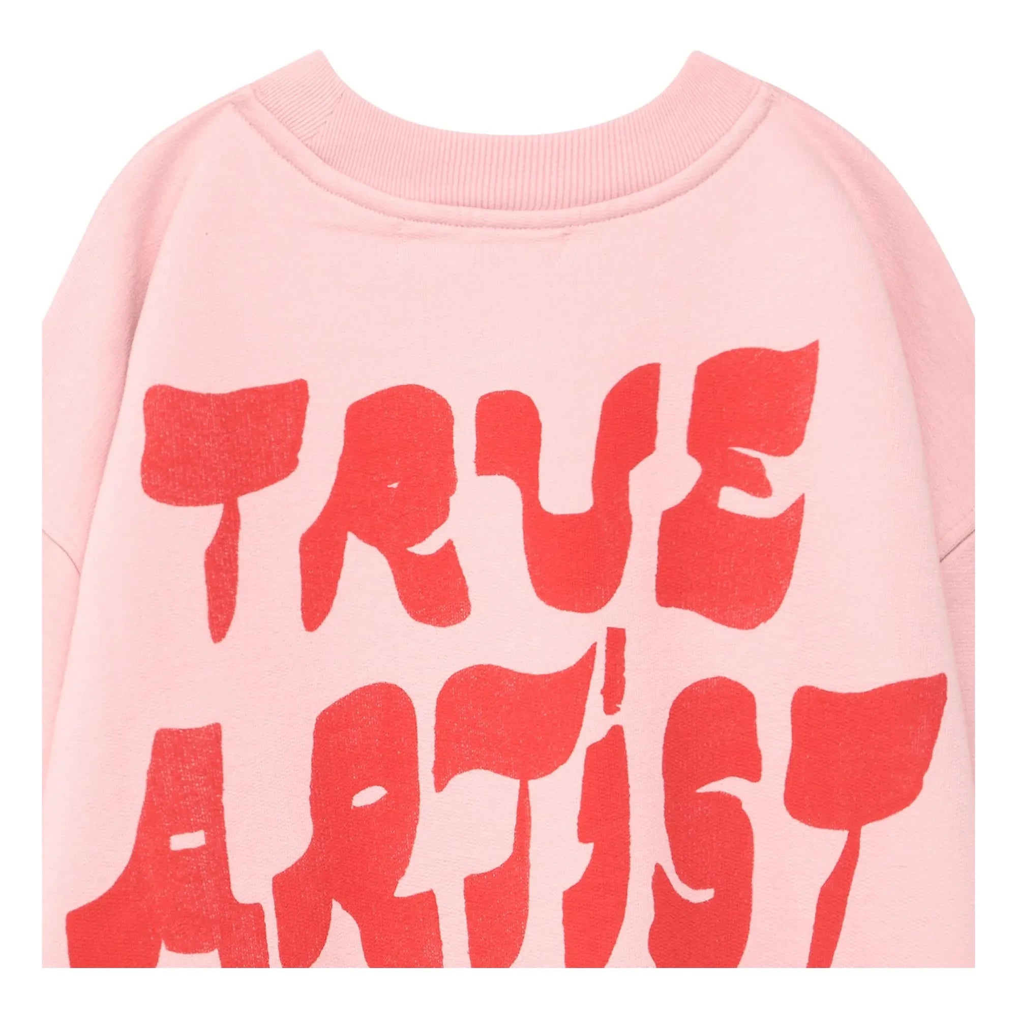 True Artist - Sweat N°11 True Artist Organic pamuk | Soluk Pembe
