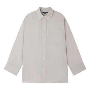 Soeur - Francesca Cotton Shirt | Light Grey
