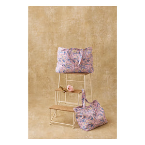 Louise Misha - Beverly Cotton Tote Bag | Powder Pink