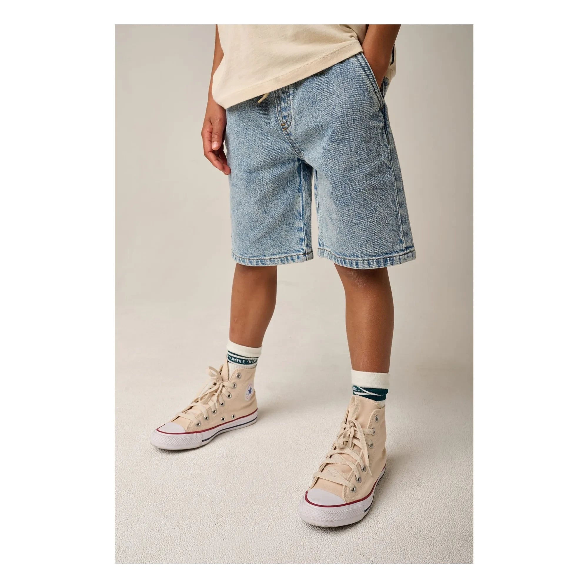 Tumble N'Dry - Juan Denim Kısa Şort | Açık Mavi