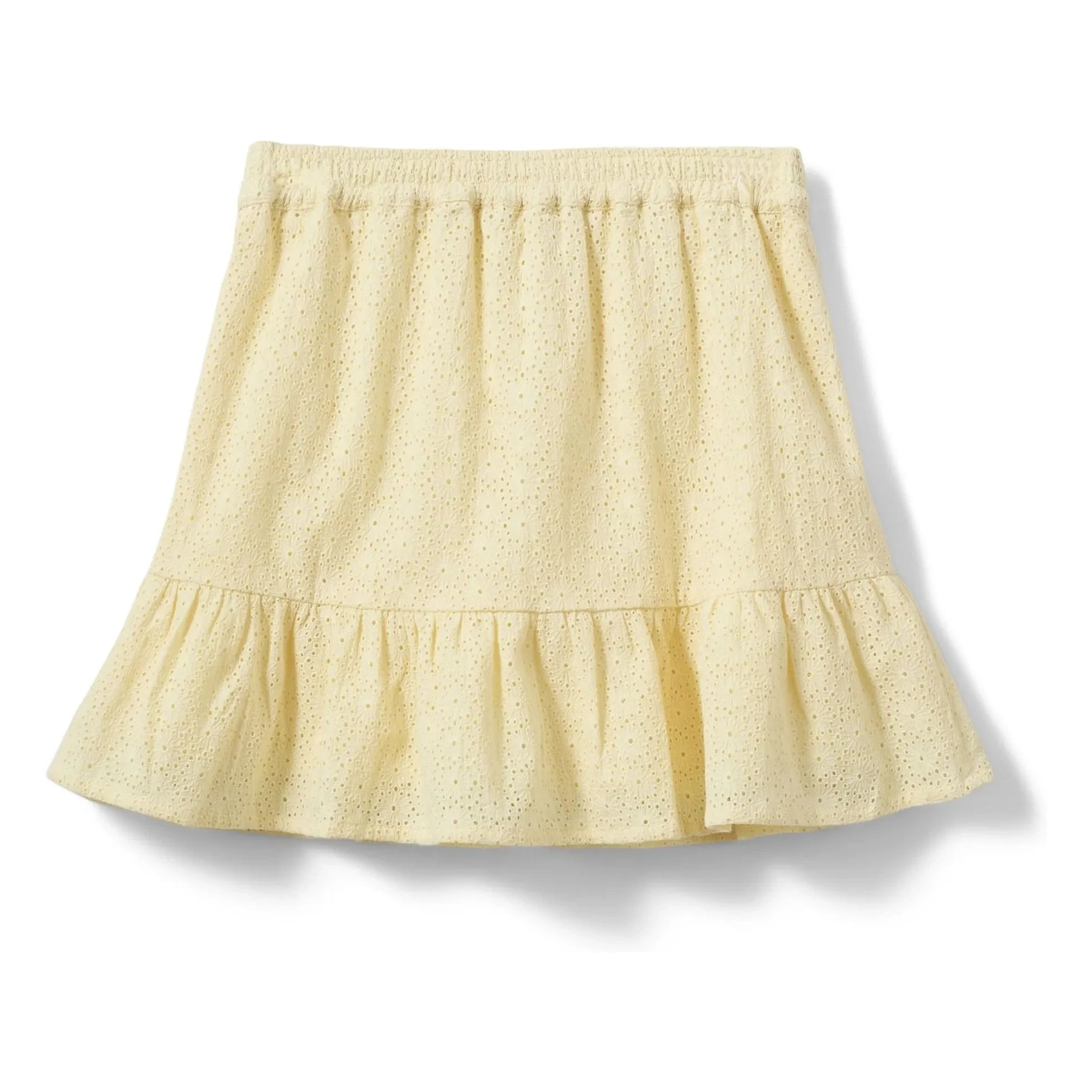 Sofie Schnoor - Adrienne Short Frilled Skirt | Light Yellow