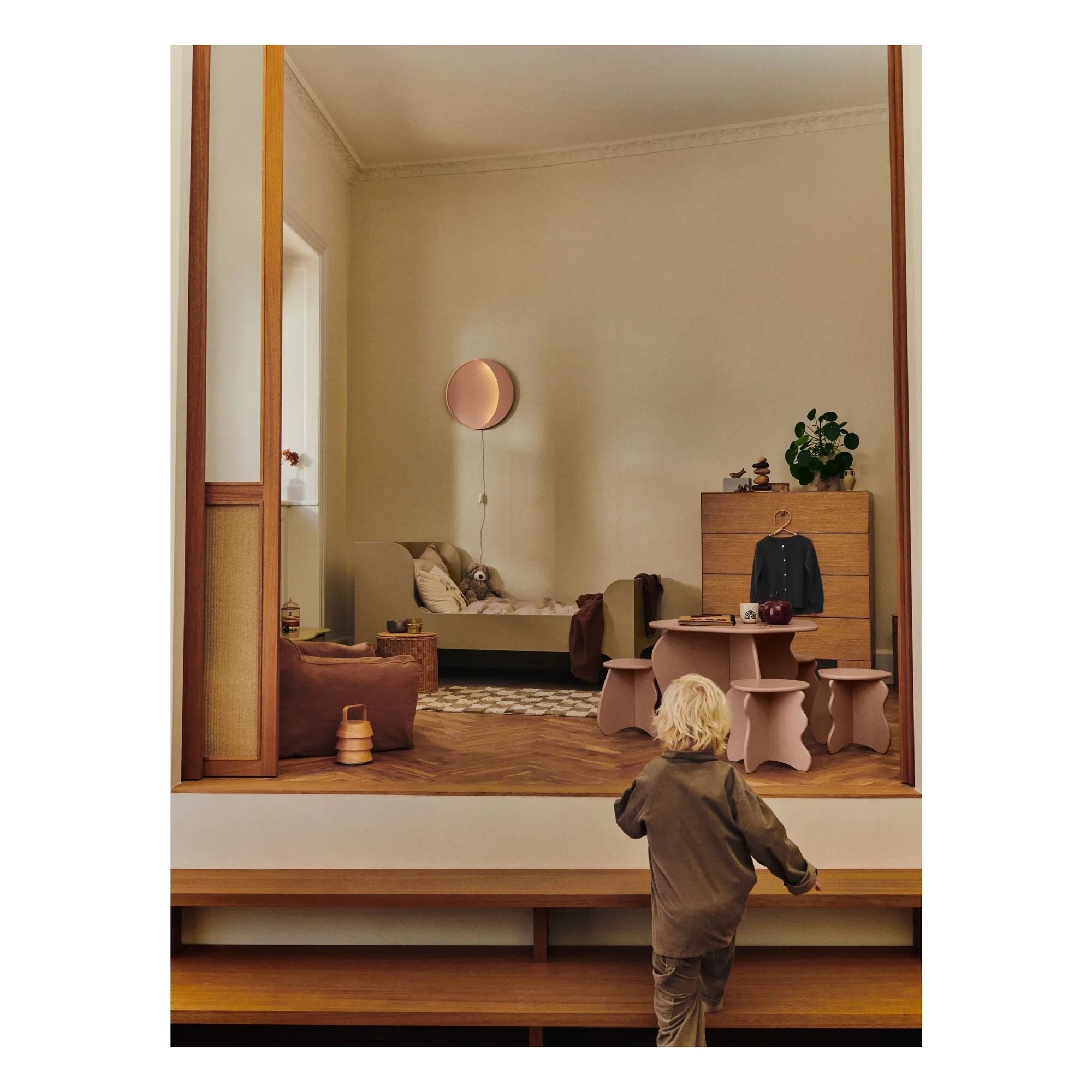 Ferm Living Kids - Neba Wall Light | Pink