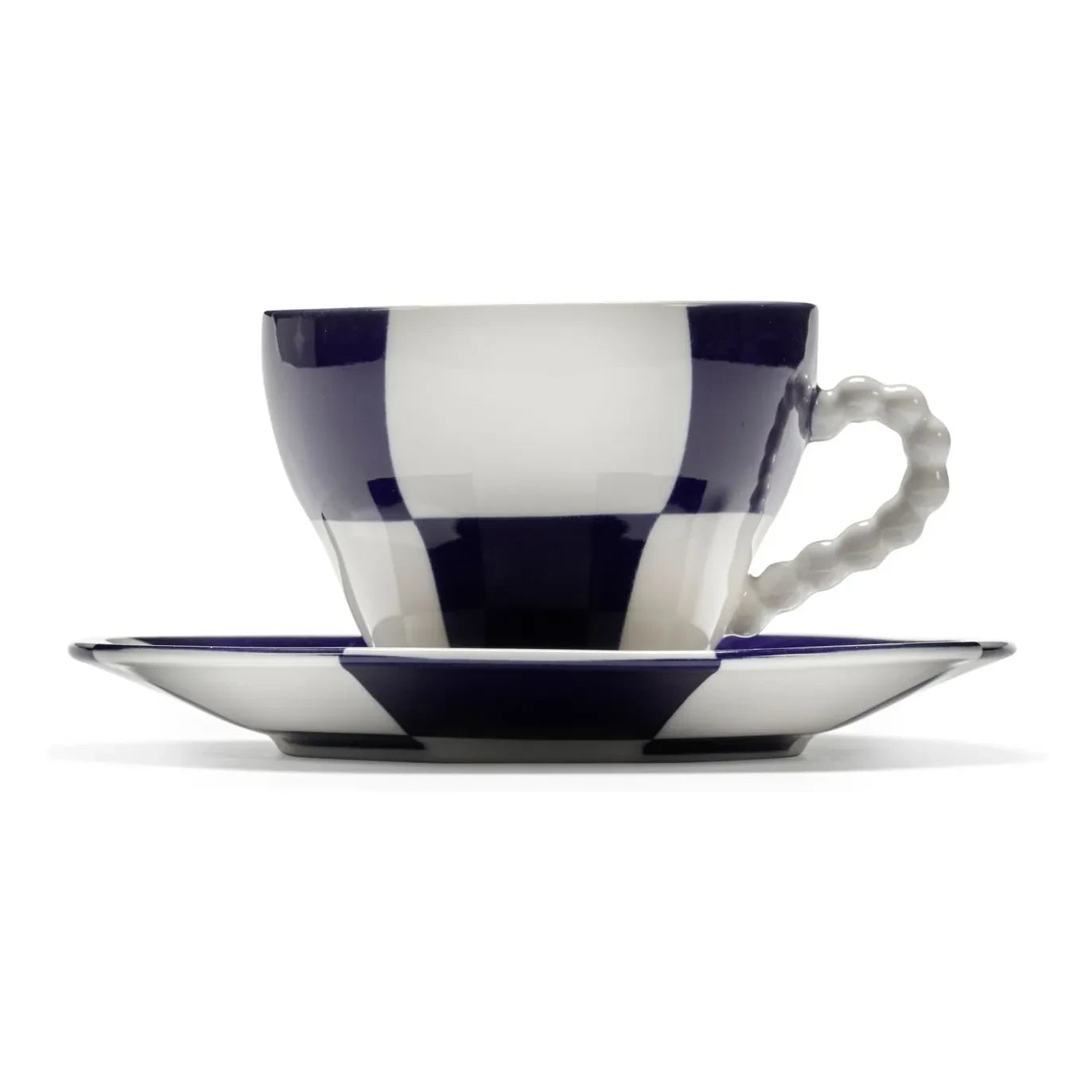 Serax - Fête des Bêtes Cups and Saucers, Wouters & Hendrix - Set of 2 | Blue