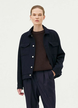 Noyoco - Palma Recycled Wool Jacket | Navy