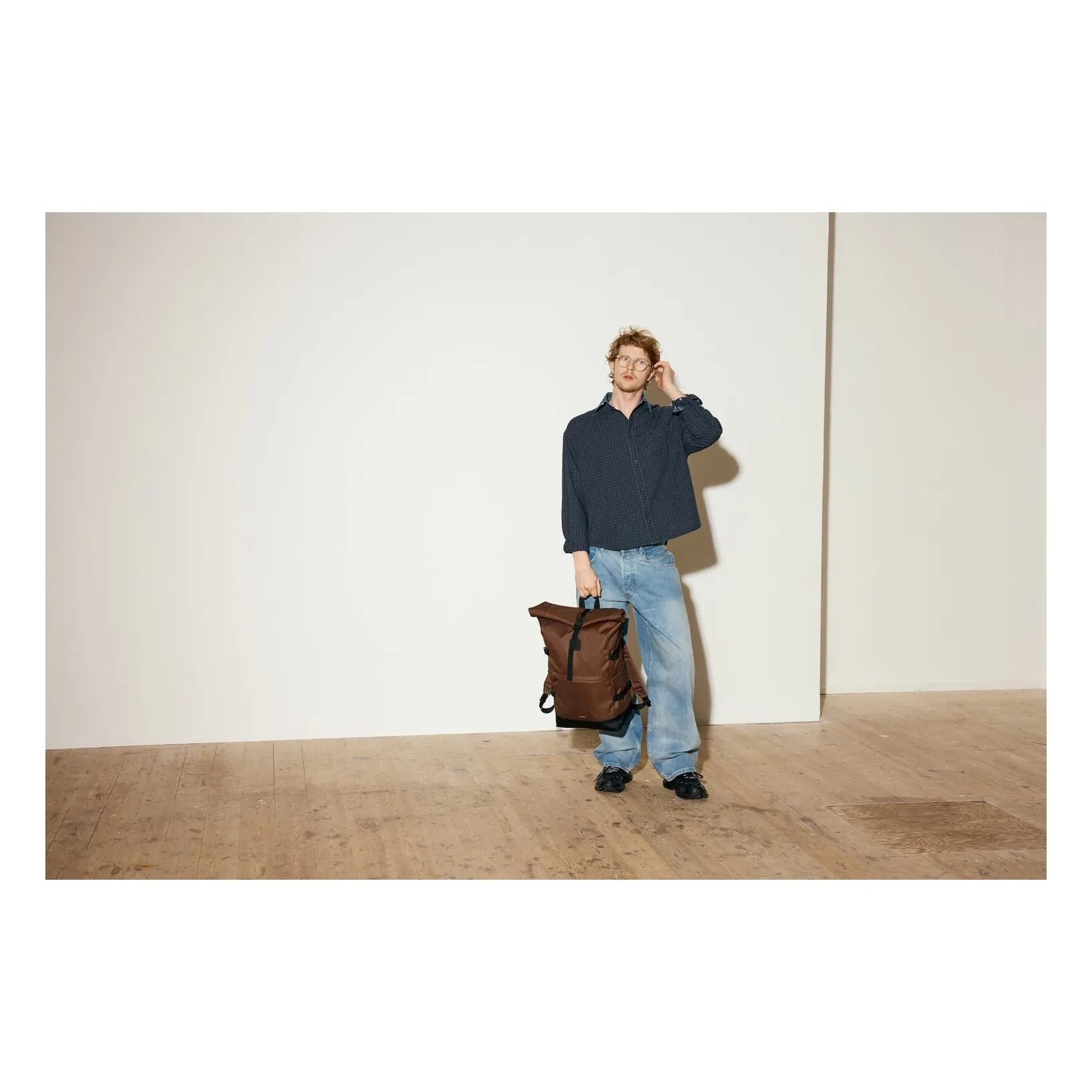 Sandqvist - Icon Rolltop 16 Sırt Çantası | Kahverengi