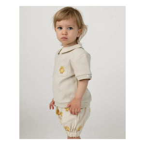 Donsje - Dientje Poussin Fleece T-Shirt | Ivory