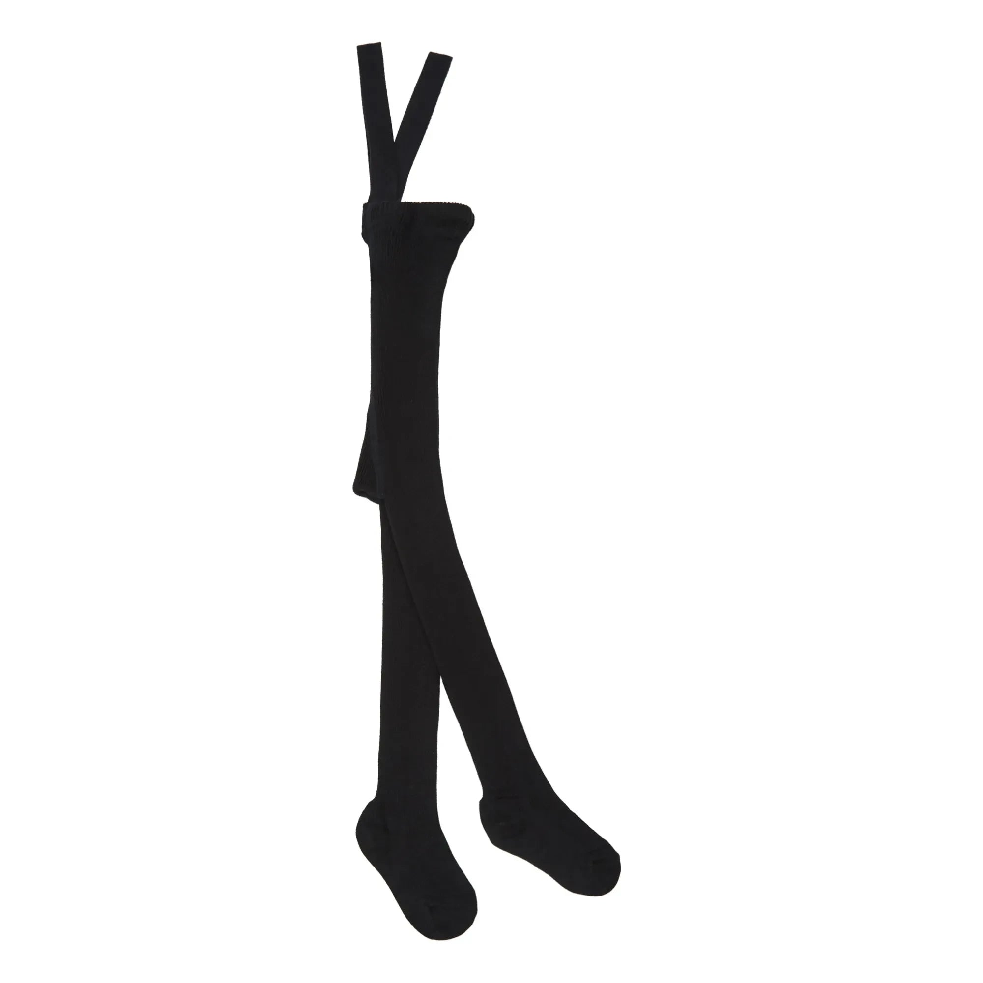 Silly Silas - Organic Cotton Strap Socks | Black