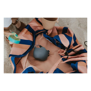 Play and Go - Noomad outdoor bag / mat - Mocha stripes