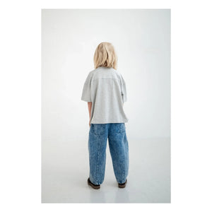 Repose AMS - Organic Cotton Balloon Jeans | Washed Blue