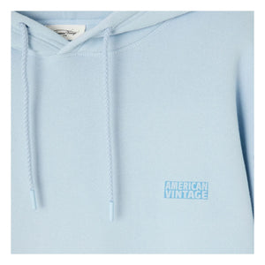 American Vintage - Izubird Hooded Sweatshirt | Light Blue