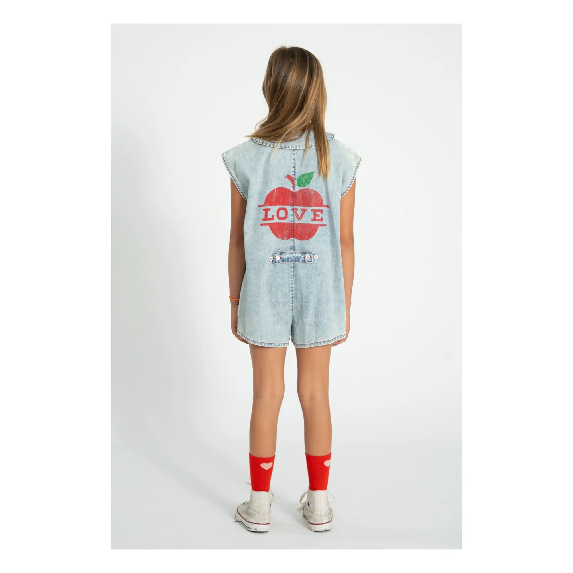 Piupiuchick - Denim Overalls | Wash Blue