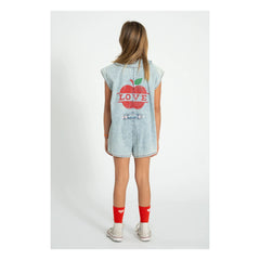 Piupiuchick - Denim Overalls | Wash Blue