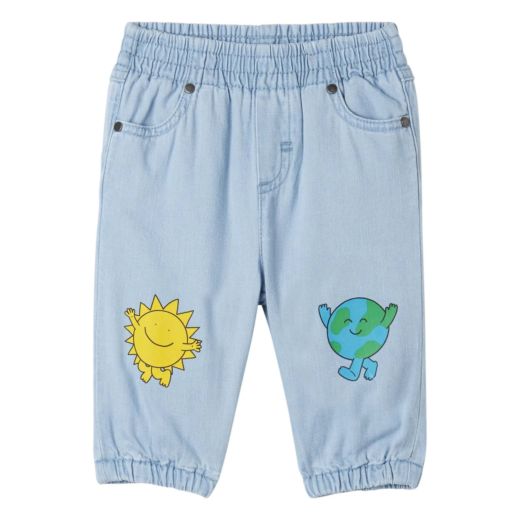 Stella McCartney Kids - Denim Soleil Pants | Light Denim