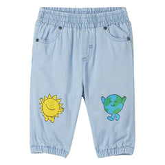 Stella McCartney Kids - Denim Soleil Pants | Light Denim