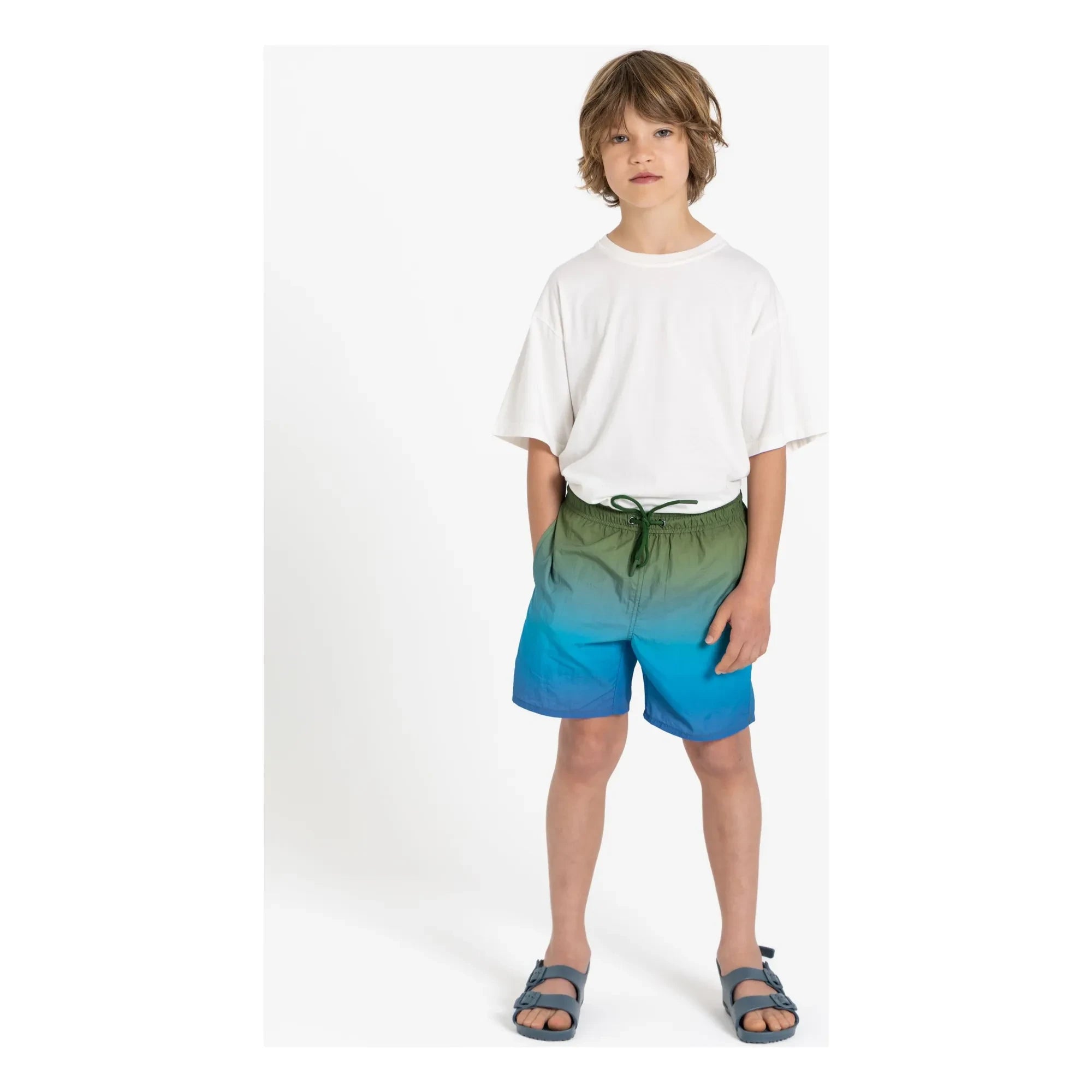 Hundred Pieces - Wave Swim Shorts | Blue
