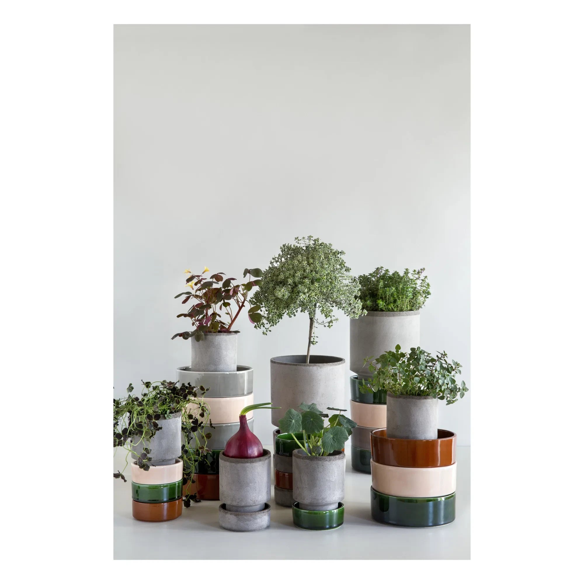 Bergs Potter - Hoff Plant Pot | Gray