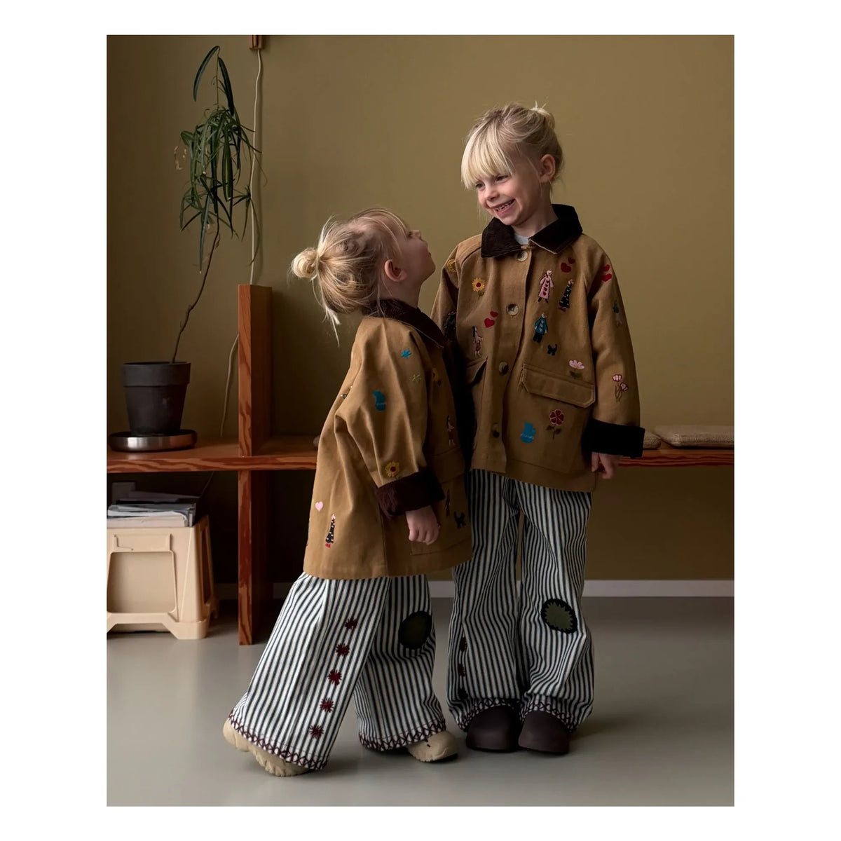 SISSEL EDELBO - Cara Organic Cotton Jacket - Kids Collection | Camel