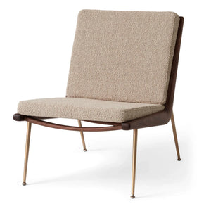 & Tradition - HM1 Boomerang Lounge Chair, Walnut Wooden Frame | Walnut