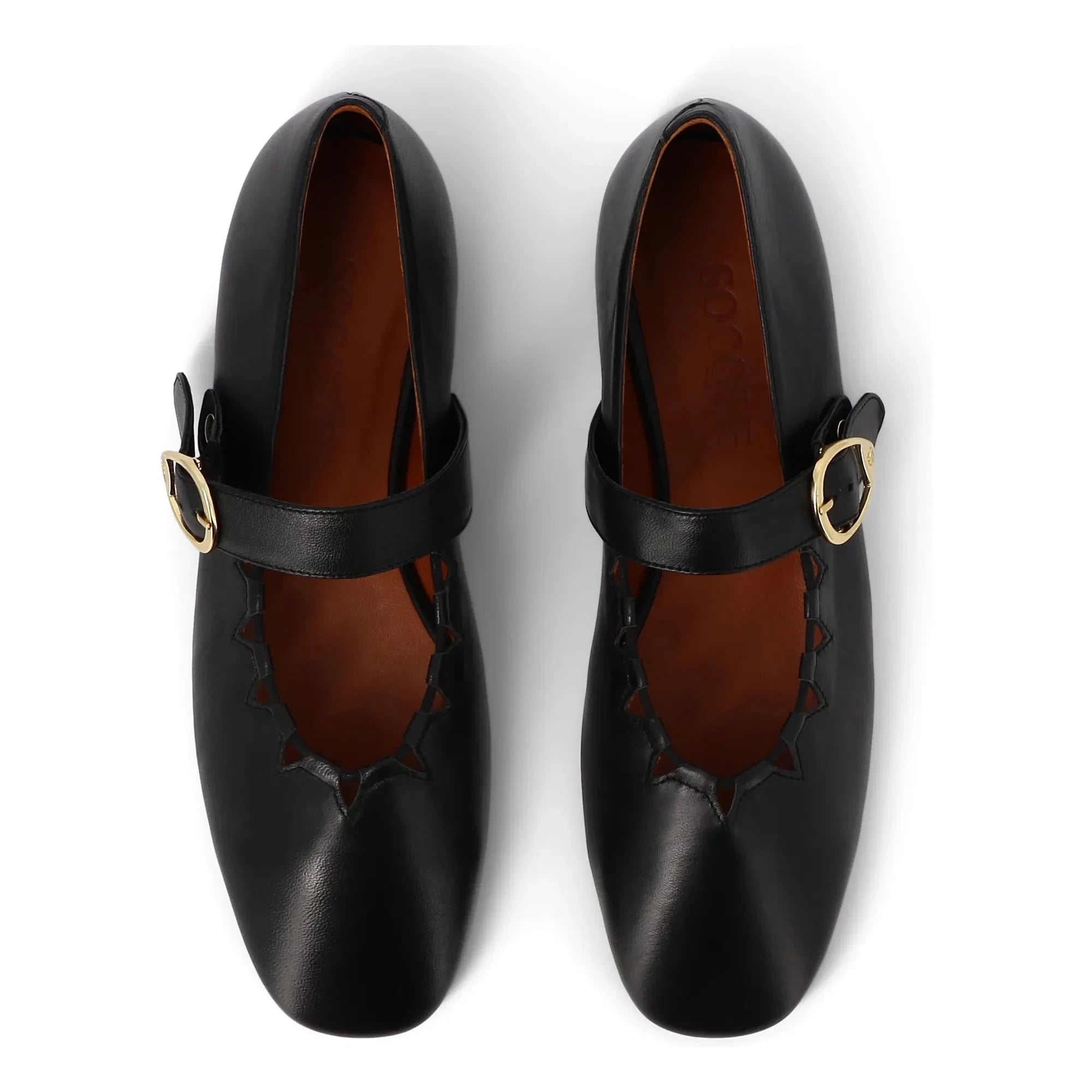 Socque Paris - Ginger Ballerinas | Black