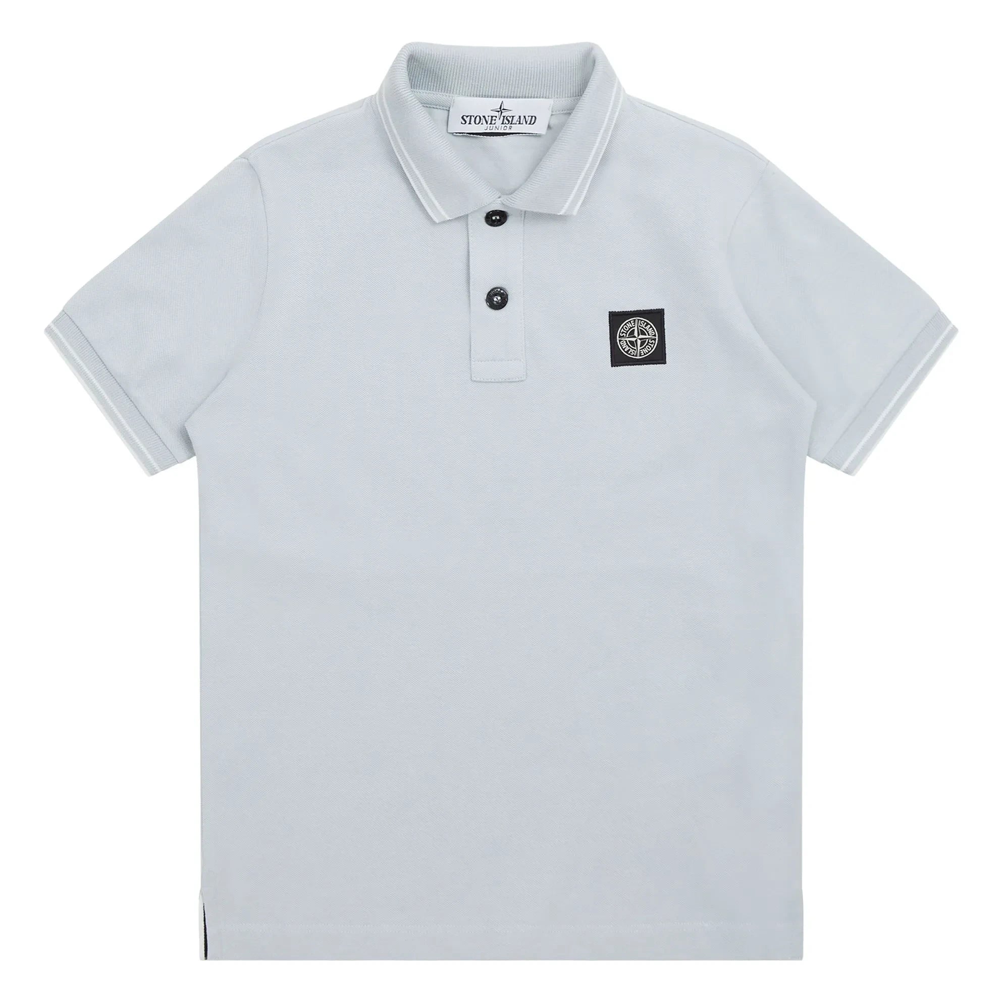 Stone Island - Açık Mavi Polo Logosu