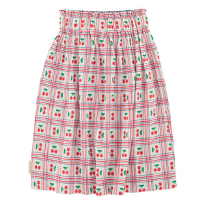 Piupiuchick - Cherries Long Skirt | Ecru