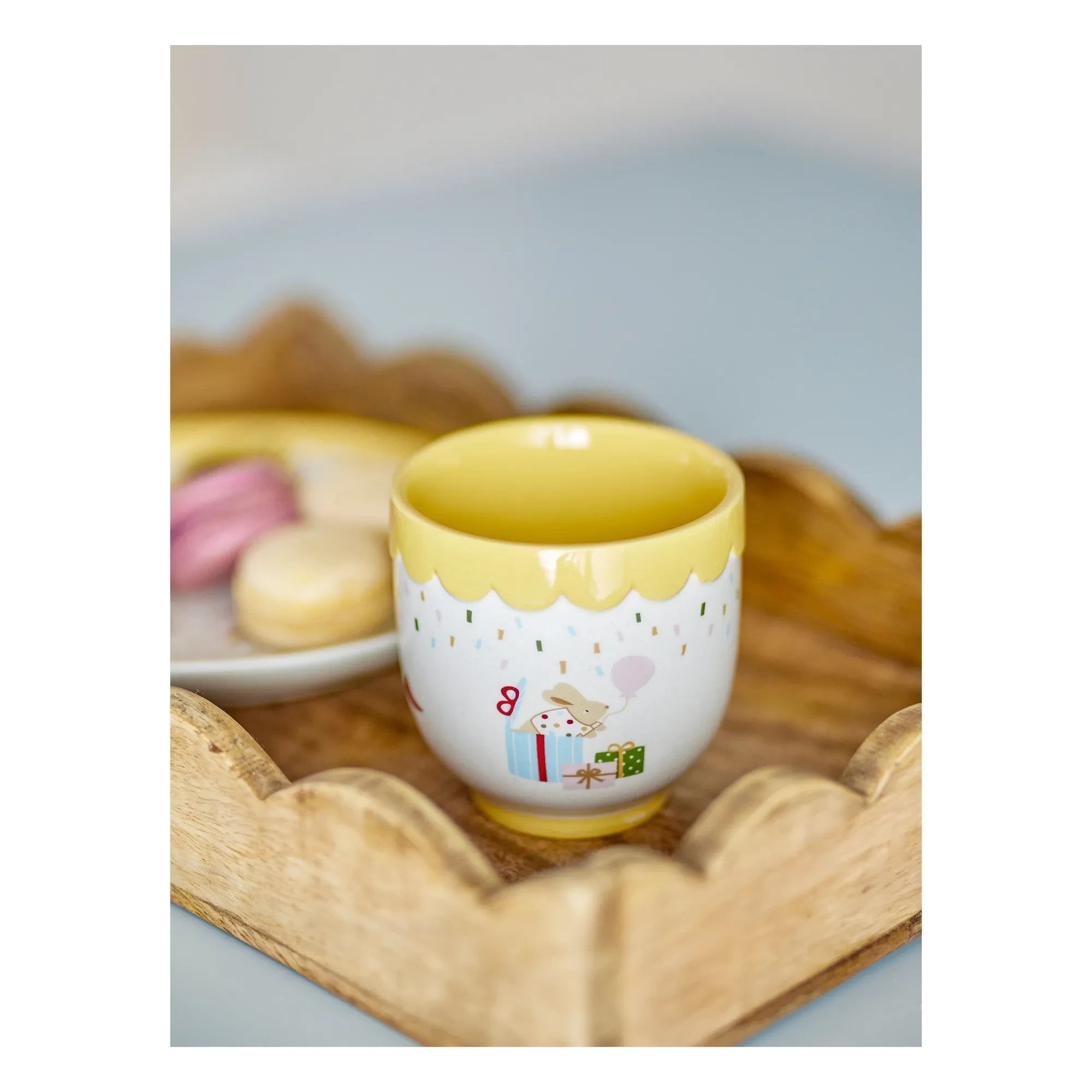 Bloomingville Mini - Celebrate Glass Cup | Yellow