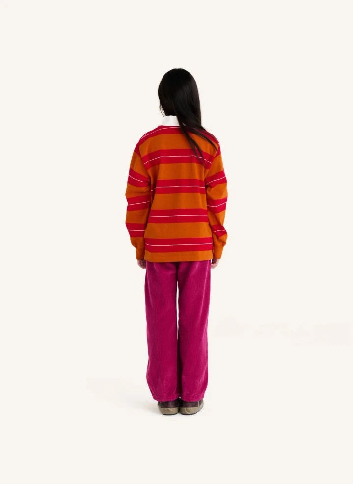 True Artist - Pantolon N°1 Kadife Organik Pamuk | Fuşya
