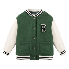 Rylee + Cru - Yeşil Varsity ceket