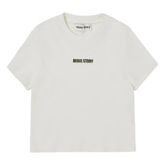 Main Story - Regular Organic Cotton T-Shirt | White