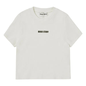 Main Story - Regular Organic Cotton T-Shirt | White