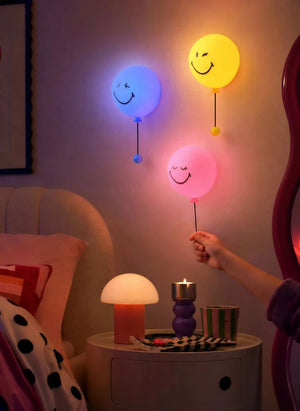 MOB - Bubbly Wall Sconce - MOB x Smiley World | Pink