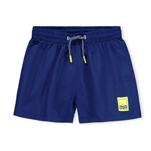 Molo - Niko Solid Fibre Bath Shorts | Navy Blue