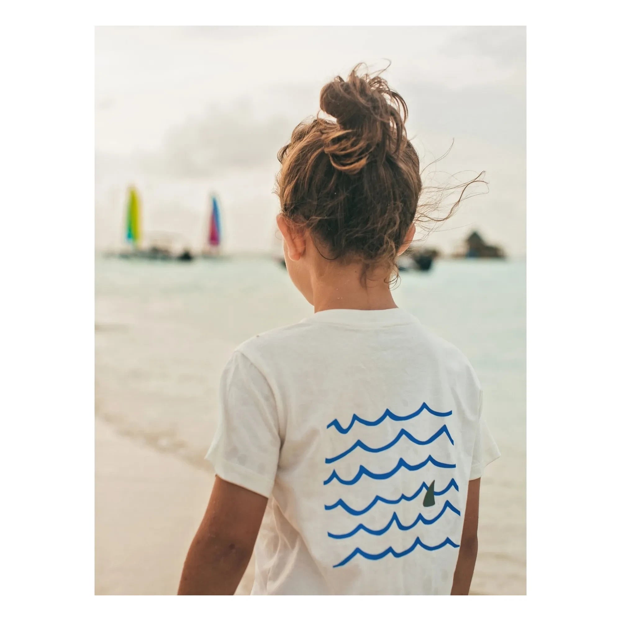Pepita & Me - Sailboat printed T-shirt | White