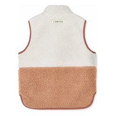 Liewood - Vada Sleeveless Sherpa Jacket | Pink