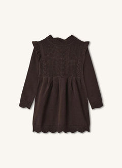 Fliink - Alilly Knit Dress | Brown