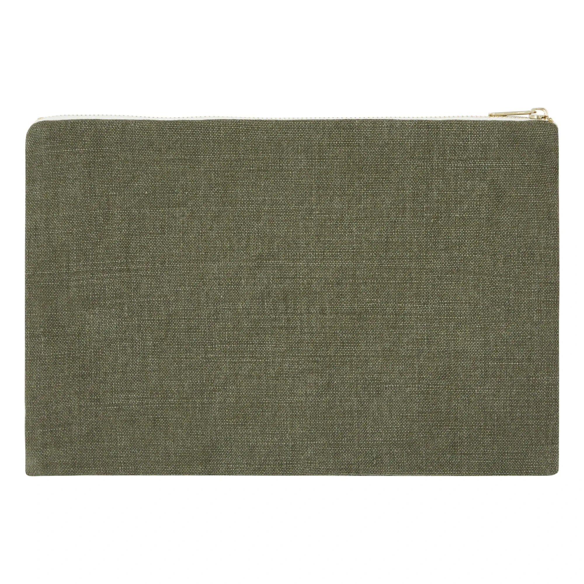 Adorna - Linen Kese | Khaki