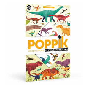Poppik - Dinosaurs Sticker Poster