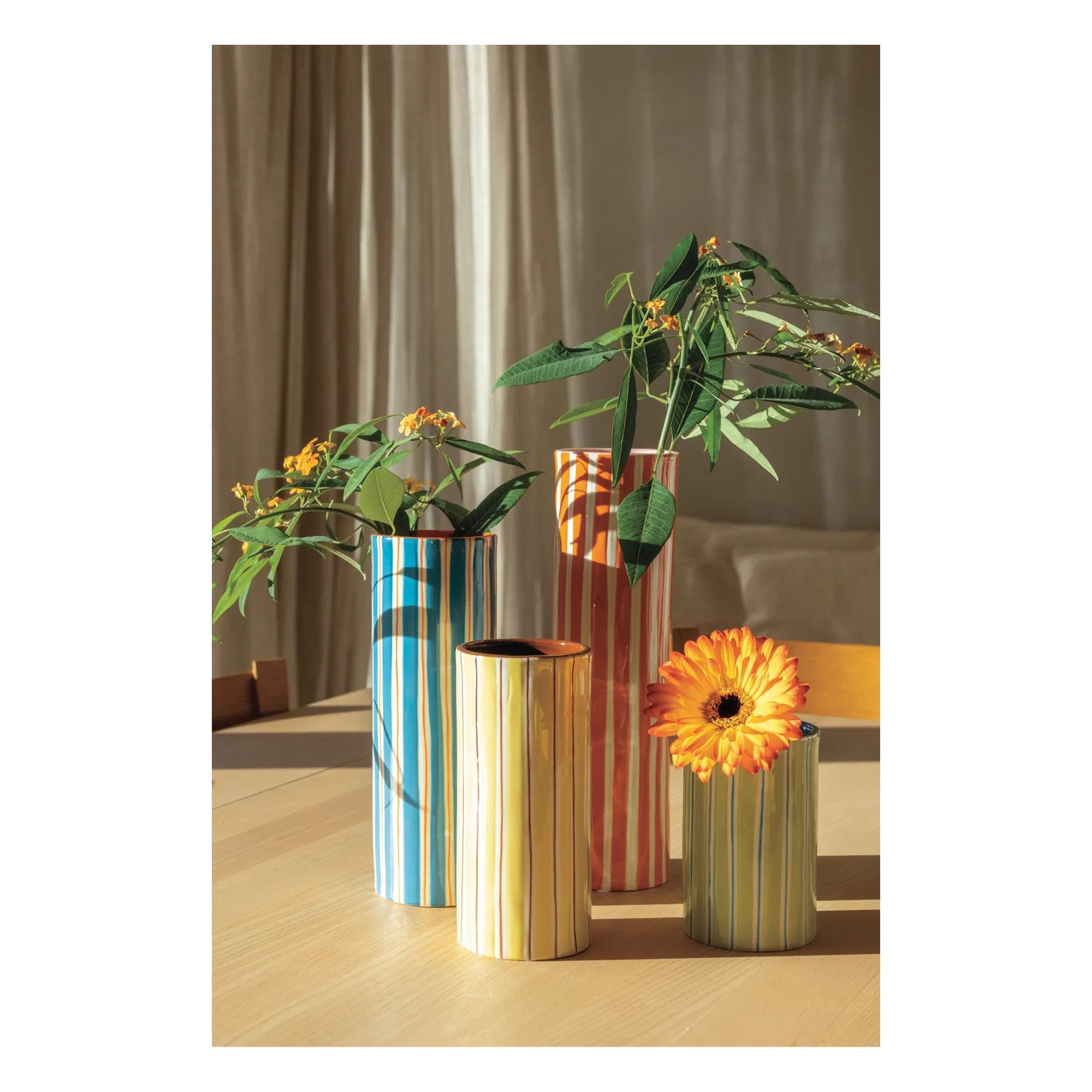 &Klevering - Ray Vase | Blue