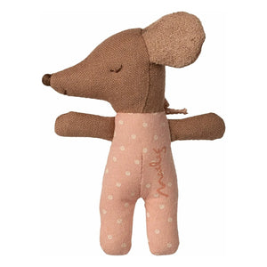 Maileg - Sleepy and Waking Baby Mouse in a Box | Pink
