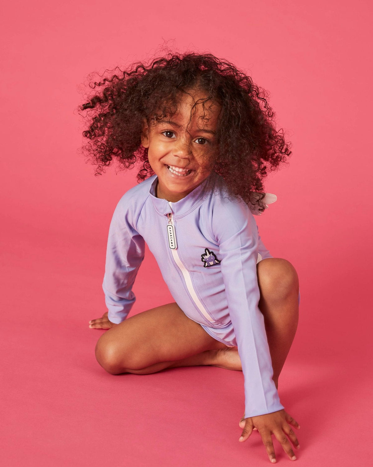 Dinoski - Sparkle Unicorn Kids Swimsuit 5-7 Years Old 
