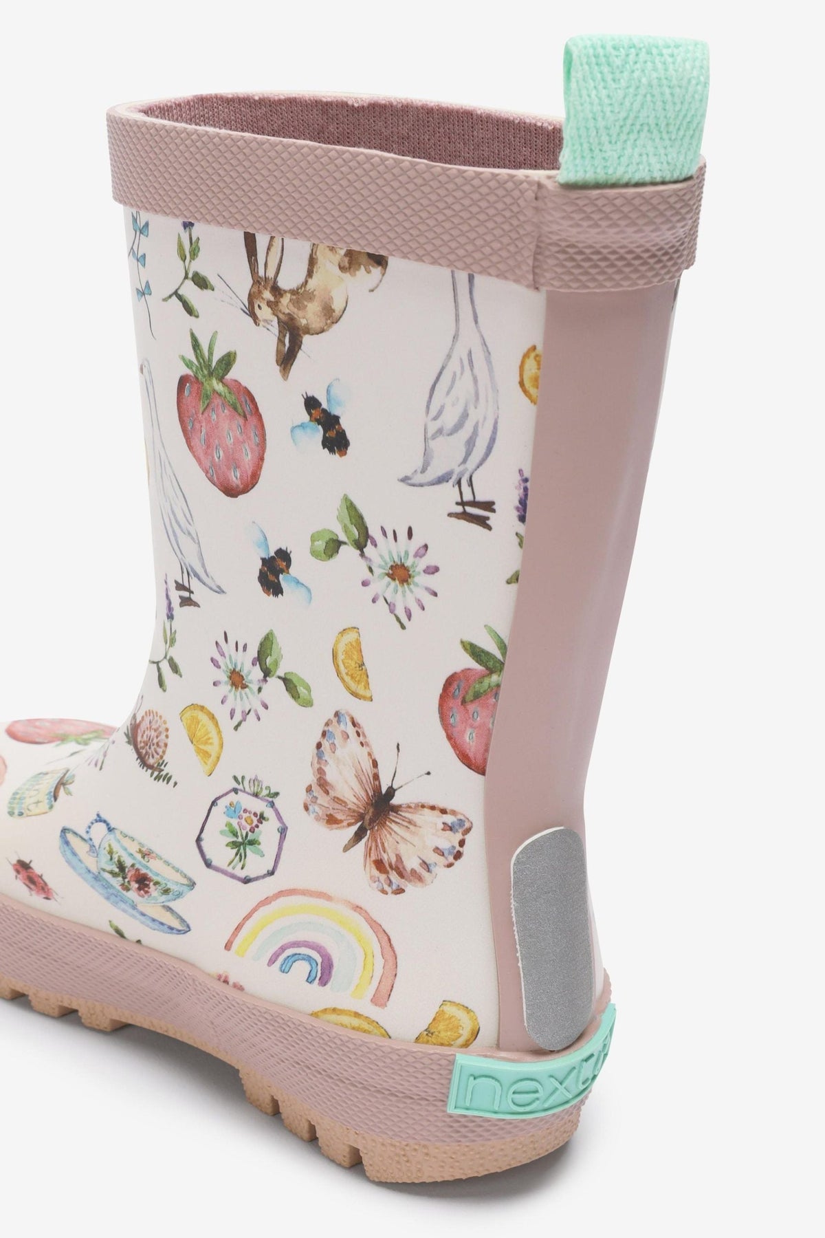 Dinossi - Happy Girl Cheerful Child Rain Boots - 28