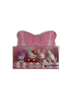 Dinossi Hello Kitty - Friends Eraser Set