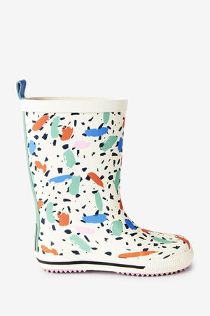 Dinossi - Confetti Printed Girls Rain Boots - 29 