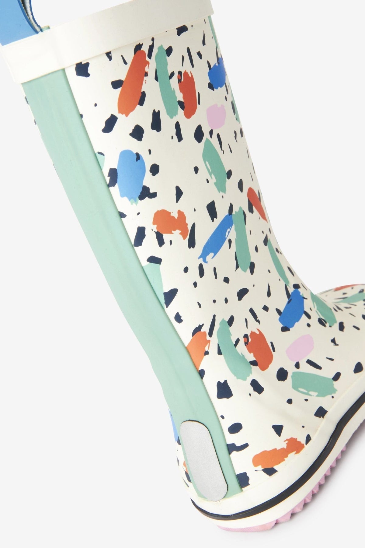 Dinossi - Confetti Printed Girls Rain Boots - 32 
