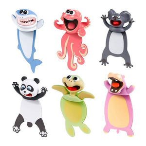 Dinossi - Cute Scary Bookmark Hippo