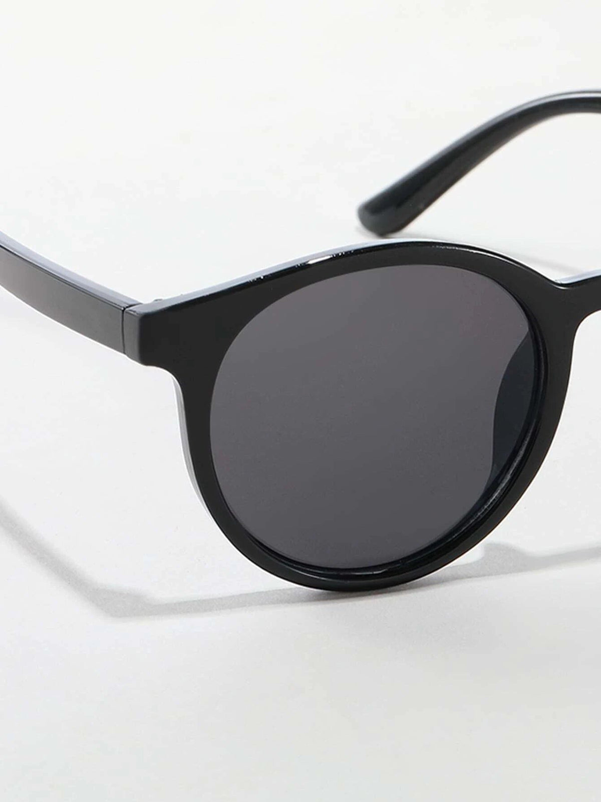 Dinossi - Black Light Round Kids Sunglasses 